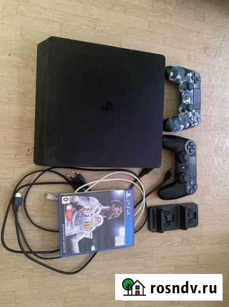 Sony playstation 4 slim с играми Елизово - изображение 1