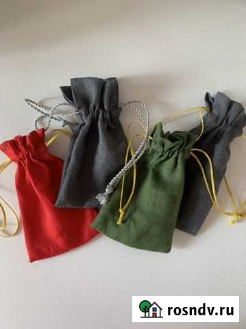 Льняные мешочки для хранения(Таро,Руны,Камни) Мурино - изображение 1