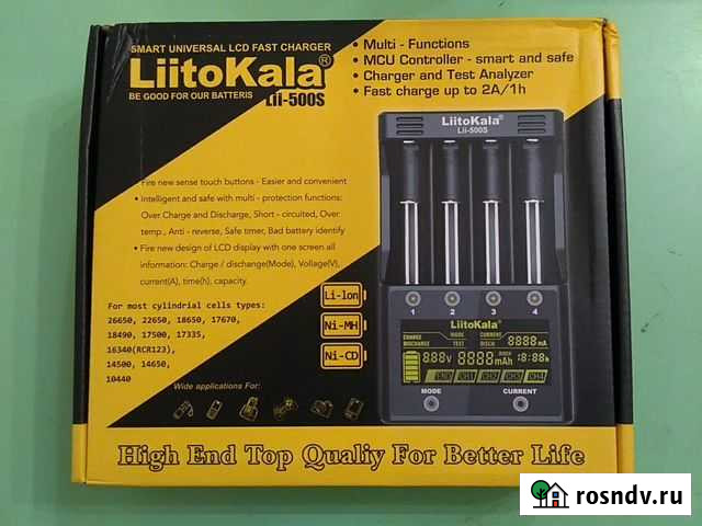 Зарядное устройство Lii-500s Нижний Новгород - изображение 1
