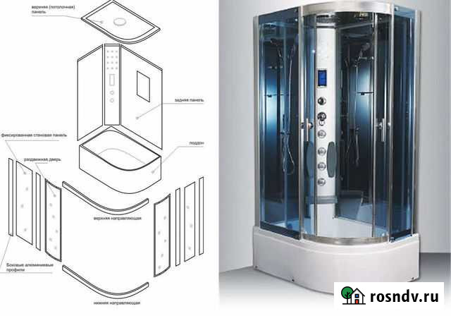 Сборка душевых кабин Шадринск - изображение 1