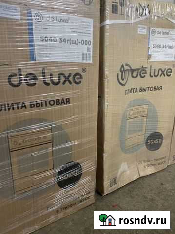 Газовая плита «De luxe» новая с доставкой Пенза - изображение 1
