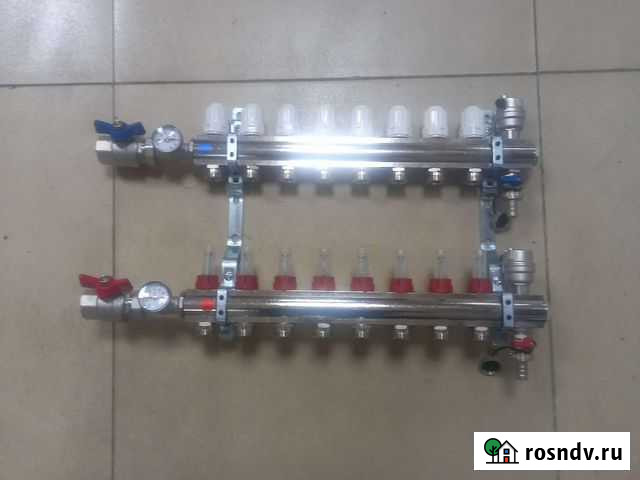 Коллектор теплый пол Хабаровск - изображение 1