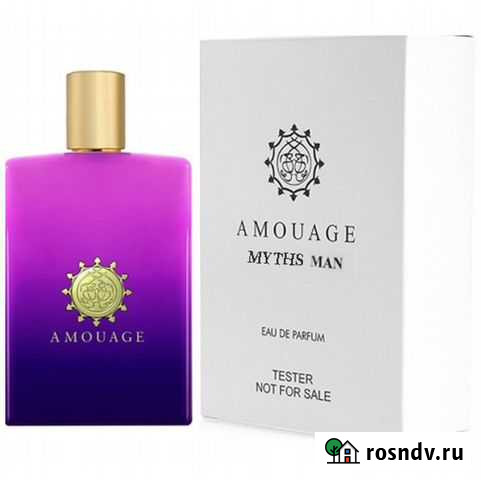 Тестер аромата Amouage myths MAN Тольятти - изображение 1