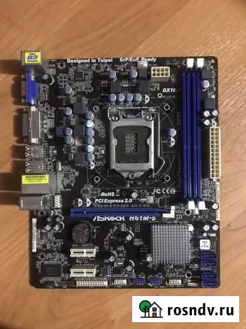 Материнская плата lga1155 Псыж - изображение 1