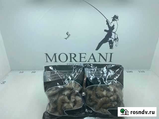 Креветка тигровая с/м б/г 16-20 1/10 Бангладеш Сочи - изображение 1