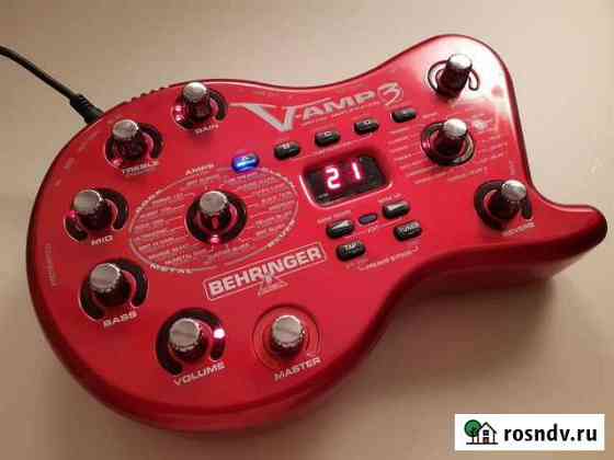 Процессор эффектов (гитарный) Behringer V-amp 3 Калининград