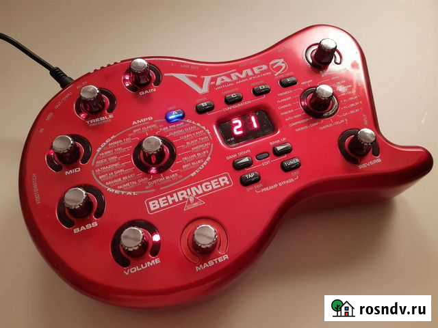 Процессор эффектов (гитарный) Behringer V-amp 3 Калининград - изображение 1
