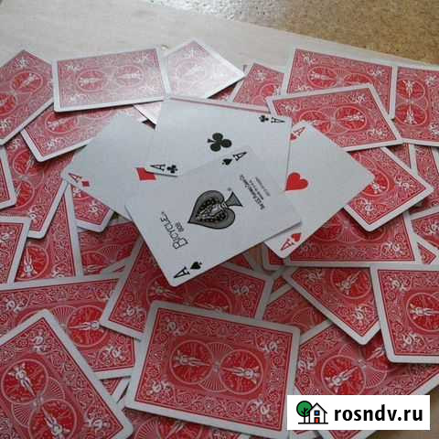 Легендарные карты Bicycle Cards, Оригинал, Новые Новосибирск - изображение 1