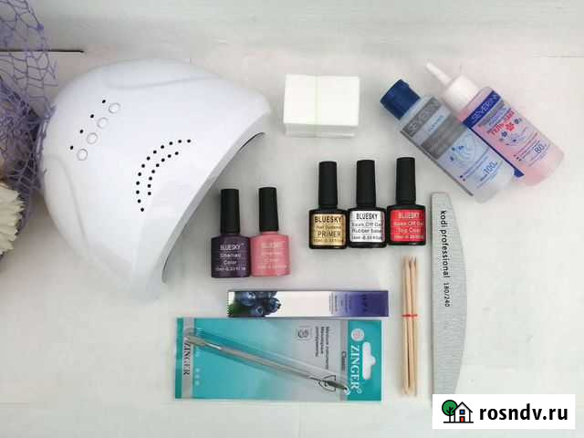 Стартовый набор для покрытия ногтей новый #4 Оренбург - изображение 1