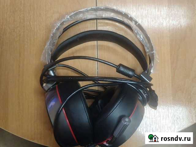 Наушники с микрофоном игровые Магадан - изображение 1