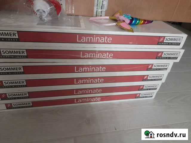 Ламинат 33 класс на 14 кв.м.+ плинтуса Химки - изображение 1