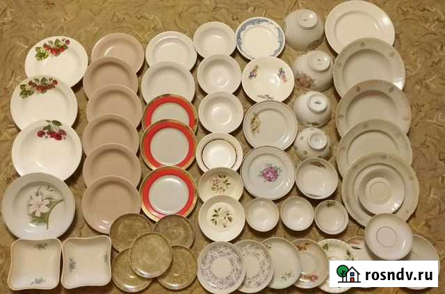 Тарелки времён СССР,посуда Нижний Новгород - изображение 1