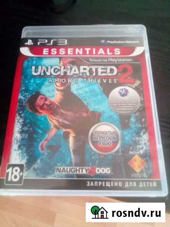 Uncharted 2 и 3 часть лицензии ps3 Кемерово - изображение 1