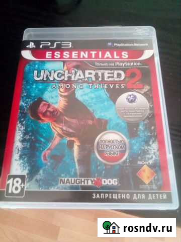 Uncharted 2 и 3 часть лицензии ps3 Кемерово - изображение 1