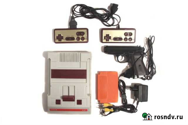 Приставка Dendy Junior 2 Classic 9999 игр+пистолет Новосибирск - изображение 1