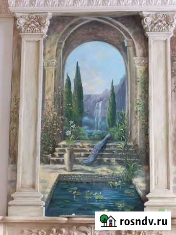 Роспись стен, детских комнат, фасадов, бассейнов Симферополь - изображение 1