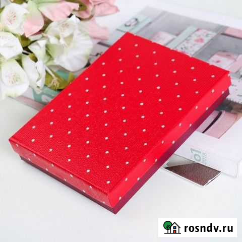 Коробка подарочная 16х12х3 см Тверь - изображение 1