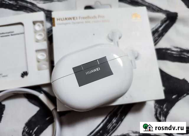 Новые TWS Huawei FreeBuds Pro Новосибирск - изображение 1