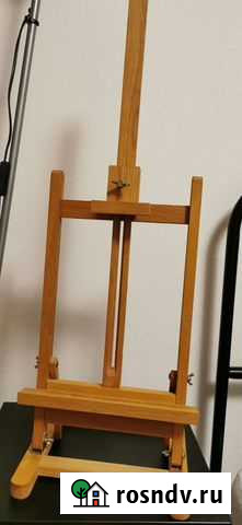 Мольберт настольный, ширина 28см Москва - изображение 1
