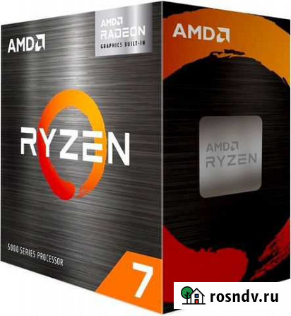 AMD Ryzen 7 5700G, BOX. Полностью новый Казань - изображение 1