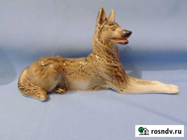 Статуэтка СССР Овчарка лфз высота 11см -пересыл за Пермь - изображение 1