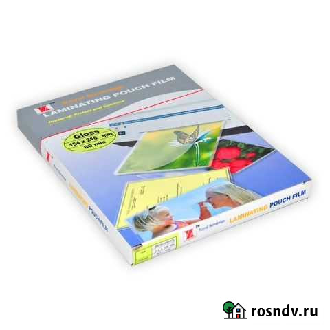 Пленка для ламинирования глянцевая 80 мкм, A5 Краснодар - изображение 1