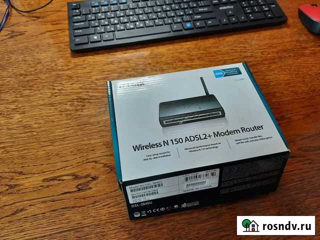 D-Link Wireless N150 adsl2+ Модем Роутер Калининград - изображение 1