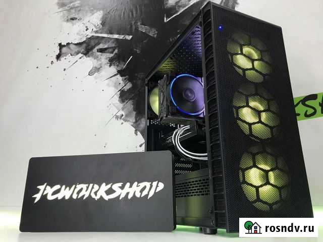 Системный блок 12 ядер, 16 gb RAM/ RX 580 Омск - изображение 1