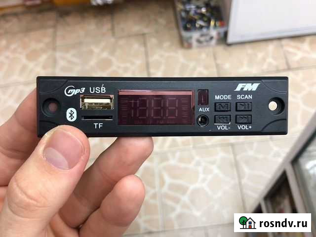 Модуль MP3 Bluetooth OT-SPM02 (пульт, шлейф, 12В) Новосибирск - изображение 1