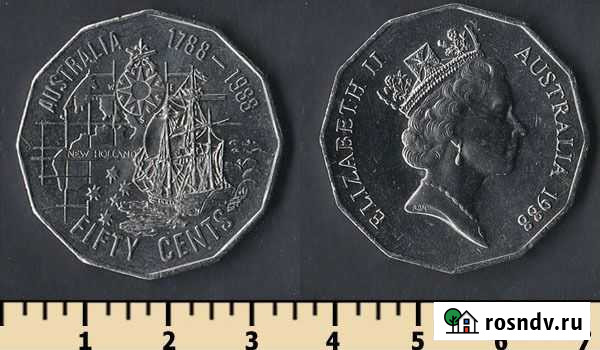 Австралия 50 центов Нижний Новгород - изображение 1