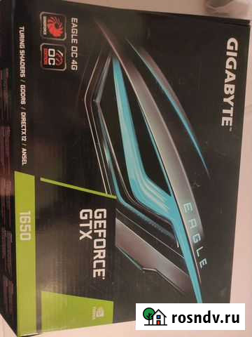 Видеокарта gtx 1650 4gb ddr6 eagle Череповец - изображение 1