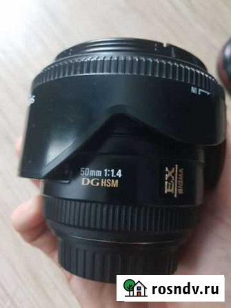 Объектив sigma 50 1.4 ef canon Тюмень - изображение 1