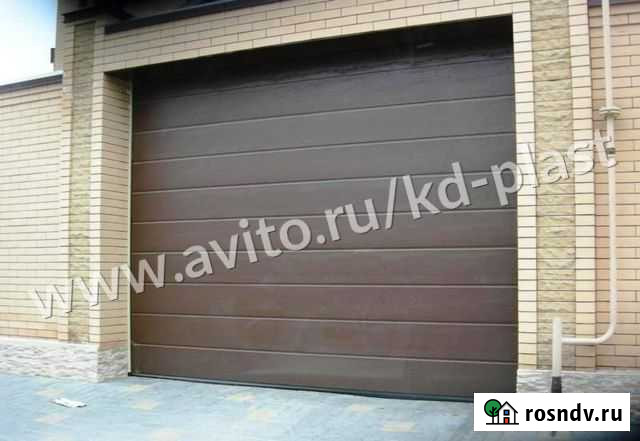 Ворота гаражные секционные 3500*2420h mm Калининград - изображение 1