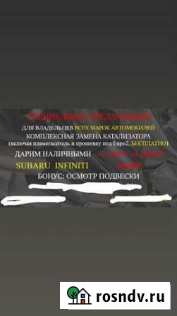 Удаление катализаторов бесплатно Тюмень - изображение 1