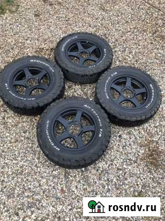 BFgoodrich 215/70/16 на дисках Manarey Фрязино - изображение 1