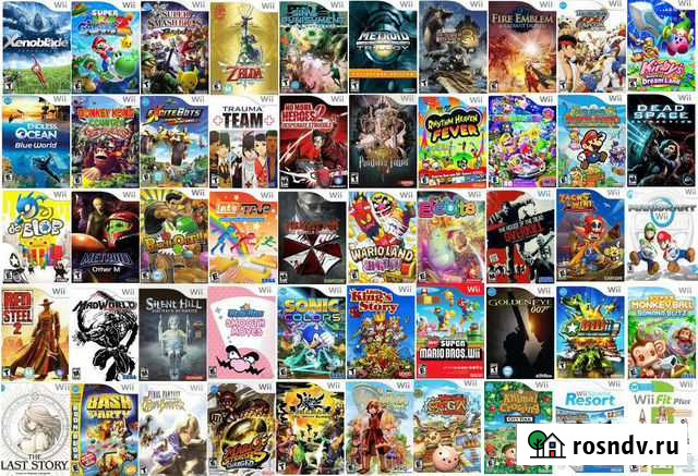 Игры для Wii WiiU обмен продажа Кострома - изображение 1