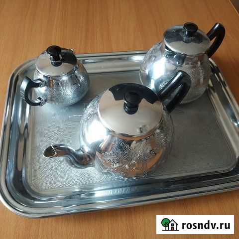 Кофейный набор (мельхиор) СССР Владивосток - изображение 1