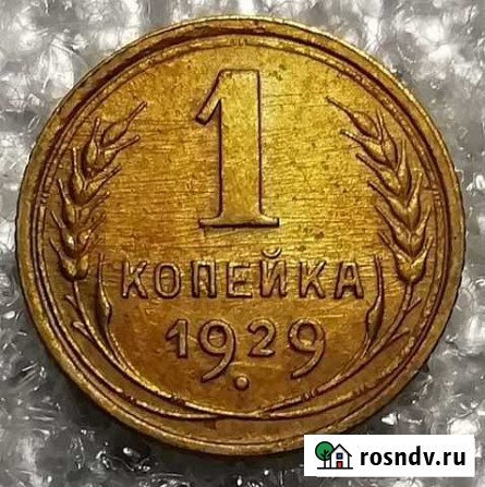 1 копейка 1929 Салехард - изображение 1