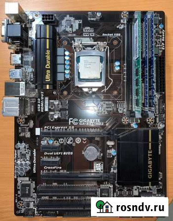 Связка i5-4430 + мать + оперативка 12Gb Йошкар-Ола - изображение 1