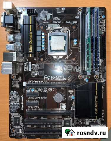 Связка i5-4430 + мать + оперативка 12Gb Йошкар-Ола - изображение 1