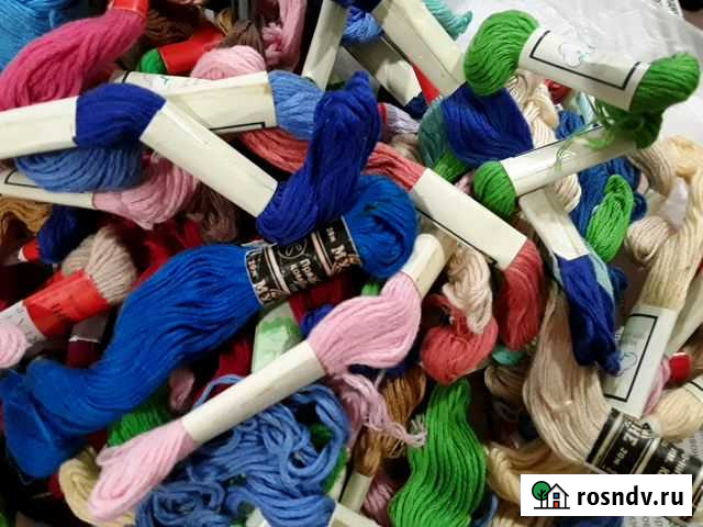 Продам нитки мулине вся цветовая гамма Геленджик - изображение 1