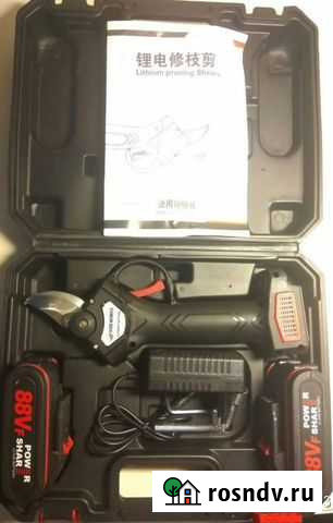 Электросекатор аккумуляторный электрический Липецк - изображение 1