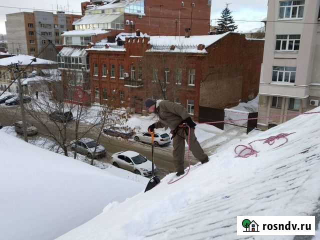 Уборка снега с крыш, балконов Самара - изображение 1