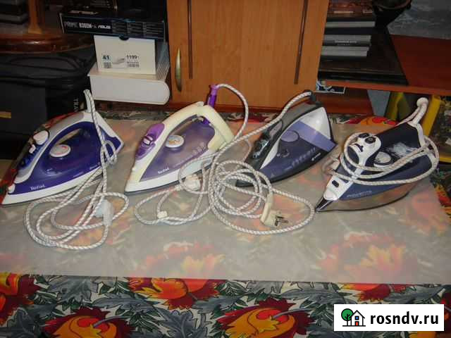 Утюг Тефаль,Ровента-с дефектами+Отпариватель Хабаровск - изображение 1