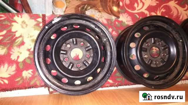 Японские штампованные диски 5*114.3 Томск - изображение 1