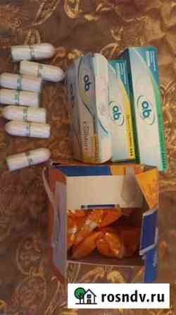 Тампоны o.b и tampax обмен Москва