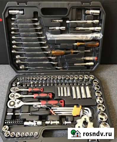 Набор инструментов 121 предмет в черном кейсе Пермь - изображение 1