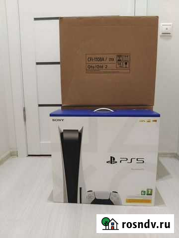 Sony playstation 5 с дисководом Тверь - изображение 1
