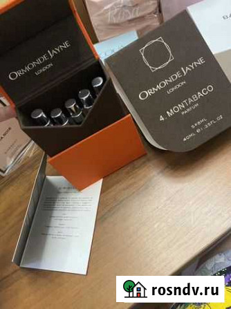 Парфюмерия оригинал Ormonde Jayne Montabaco Ейск - изображение 1