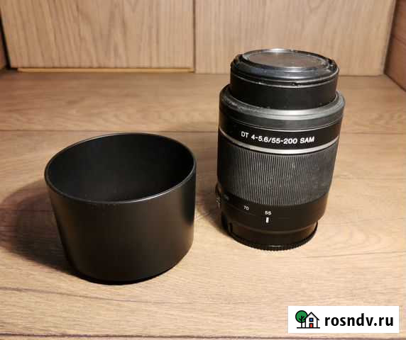 Объектив Sony DT 55-200 мм F4-5.6 SAM SAL-55200-2 Екатеринбург - изображение 1
